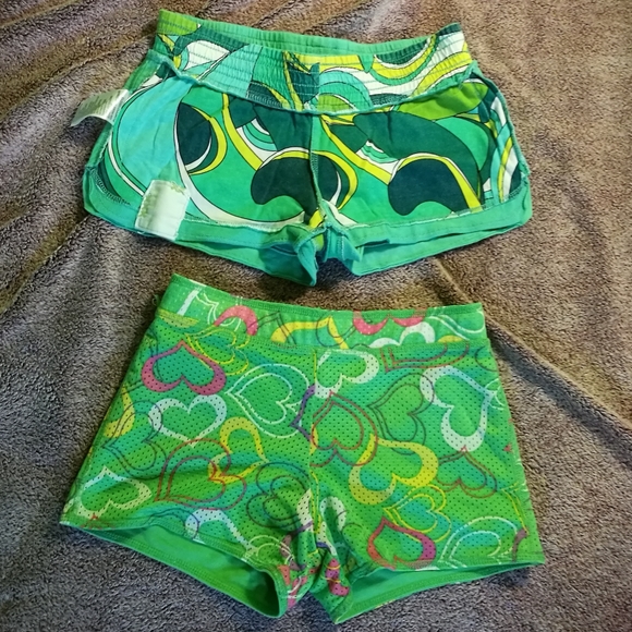 Girls L Reversible & Adjustable Shorts Lot - Picture 4 of 8